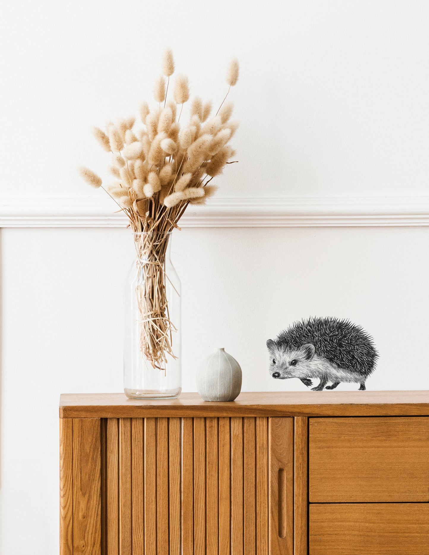 Hedgehog wall sticker