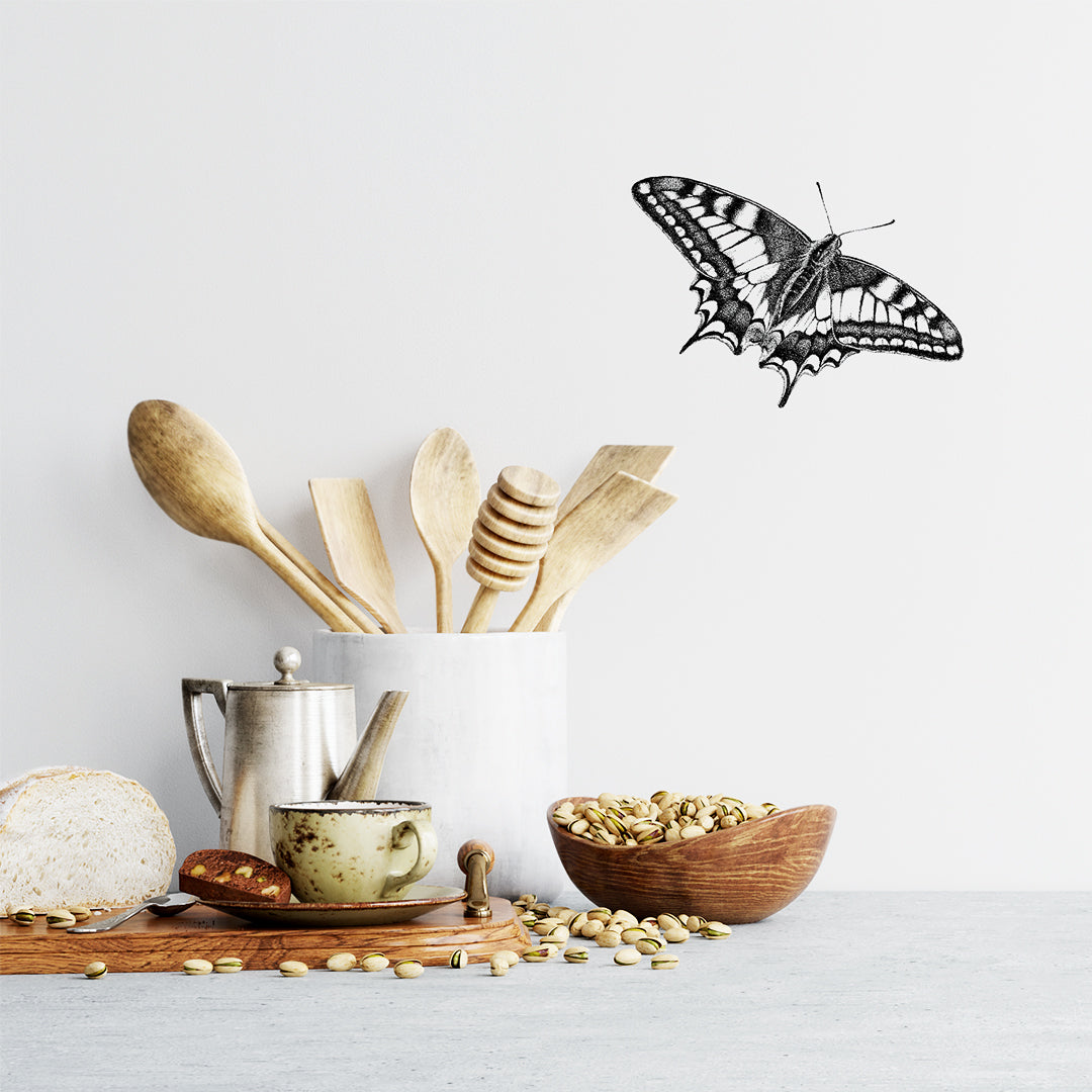 Swallowtail butterfly wall sticker