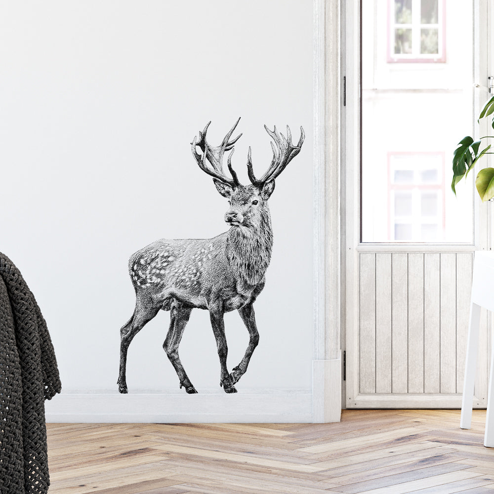 Deer wall sticker