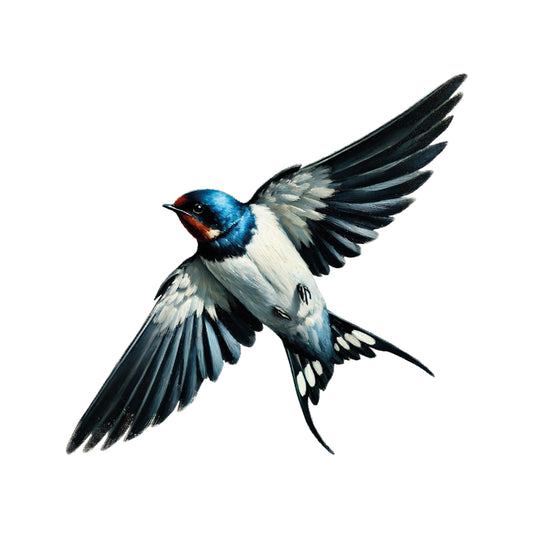 Swallow wall sticker